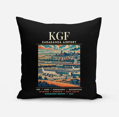 KGF - Poster - Pillow - Black