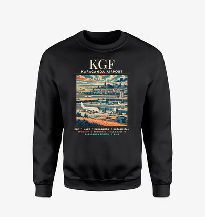 KGF - Poster - Sweatshirt - Black