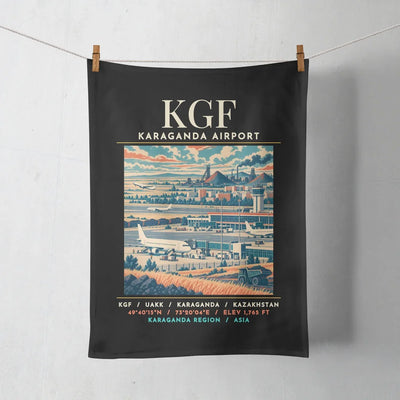 KGF - Poster - Towel - Black