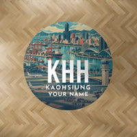 Thumbnail for Kaohsiung International Airport (KHH) Carpets - Carpet Round - Scene + Name V2