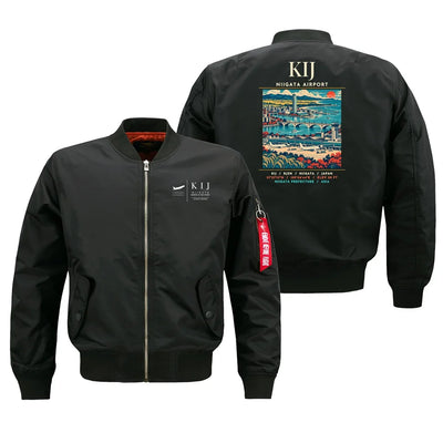 KIJ - Poster - Bomber Jacket - Black