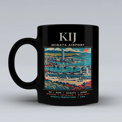 KIJ - Poster - Mug - Black