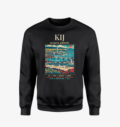 KIJ - Poster - Sweatshirt - Black
