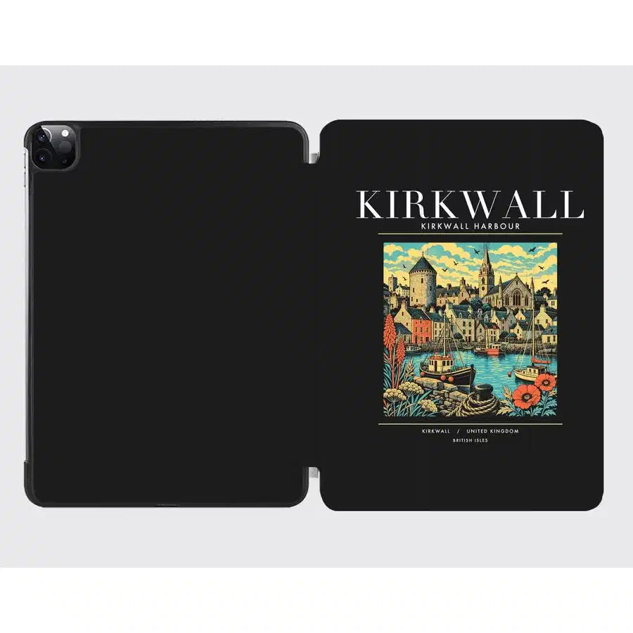 KIRKWALL - Poster - iPad Case - Black