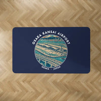 Thumbnail for Osaka Kansai International Airport (KIX) Carpets - Carpet Rectangle - Badge - Dark Blue V2