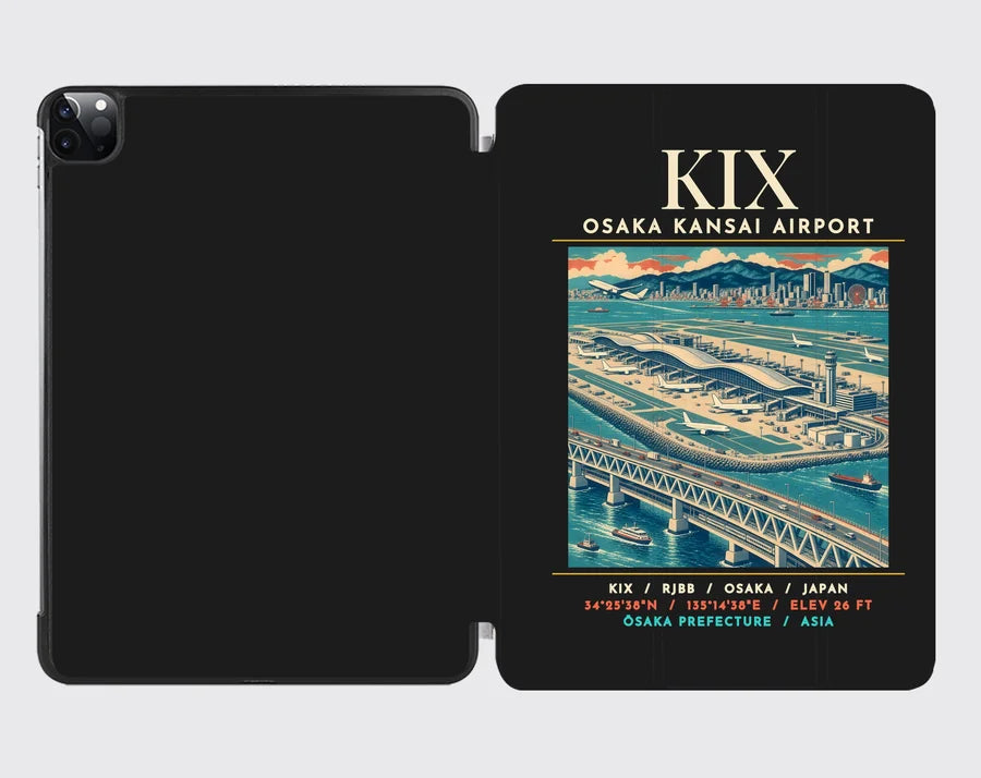 KIX - Poster - iPad Case - Black