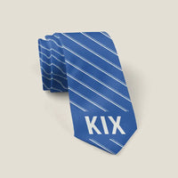 Thumbnail for Osaka Kansai International Airport (KIX) Ties - Tie - Stripe - Blue