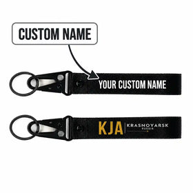 Krasnoyarsk International Airport (KJA) Hawk-Shaped Key Chains