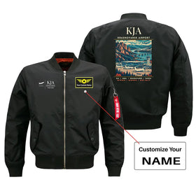 Krasnoyarsk International Airport (KJA) Bomber Jacket