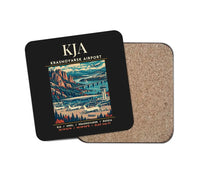 Thumbnail for KJA - Poster - Coaster - Black
