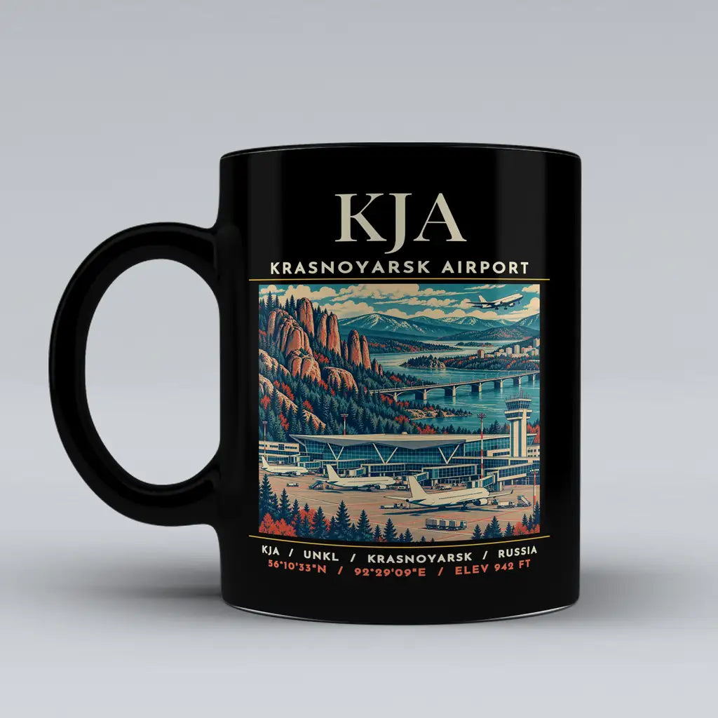KJA - Poster - Mug - Black