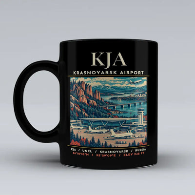 KJA - Poster - Mug - Black