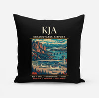 Thumbnail for KJA - Poster - Pillow - Black