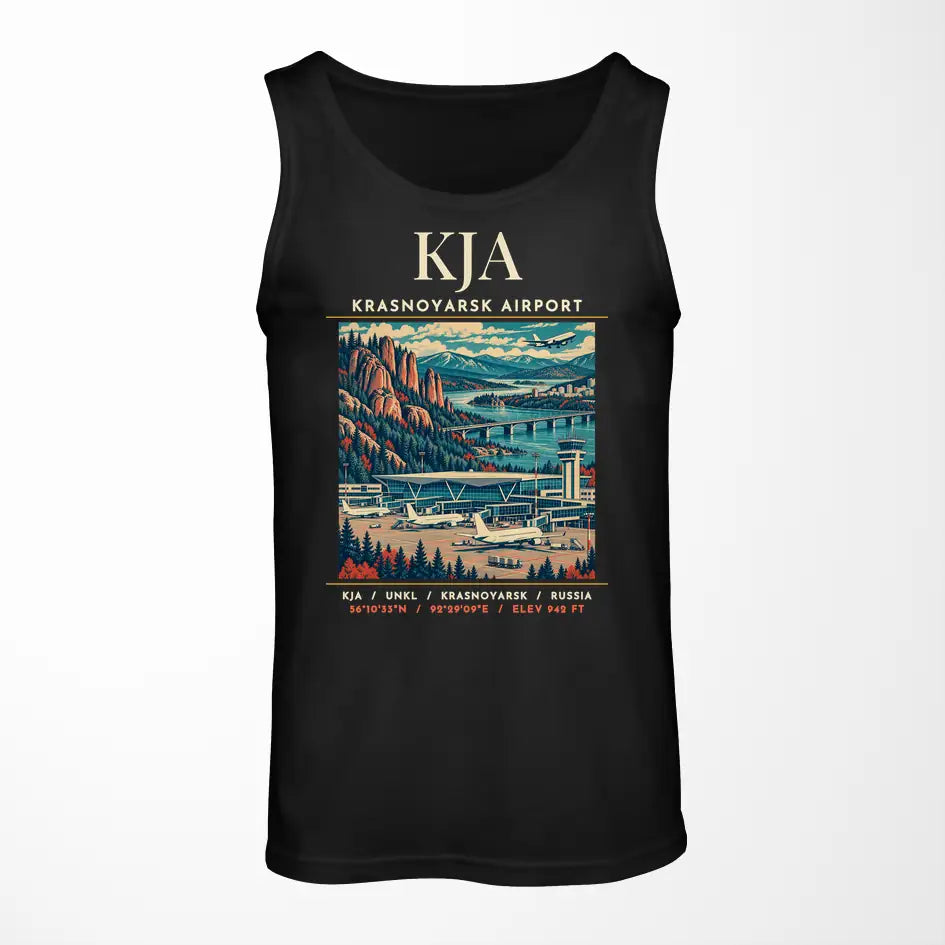 KJA - Poster - Tank Top - Black