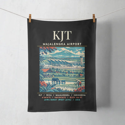 KJT - Poster - Towel - Black