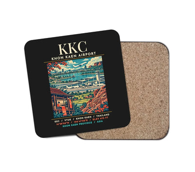 KKC - Poster - Coaster - Black