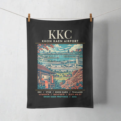 KKC - Poster - Towel - Black