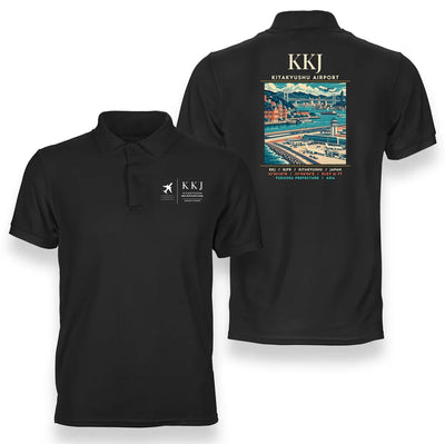 KKJ - Poster - Double-Side Polo - Black
