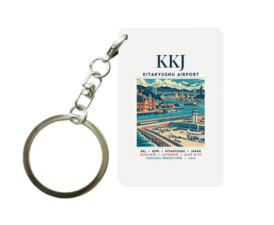KKJ - Poster - Key Chain - White