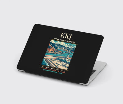 KKJ - Poster - MacBook Case - Black