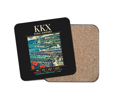 KKX - Poster - Coaster - Black