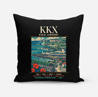 KKX - Poster - Pillow - Black