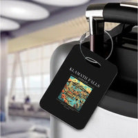 Thumbnail for KLAMATH FALLS - Poster - Luggage Tag - Black