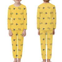 Thumbnail for Lexington (KLEX) Pajamas - Children Pajamas - Yellow