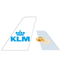 Thumbnail for KLM Airlines Designed Tail Shape Badges & Pins