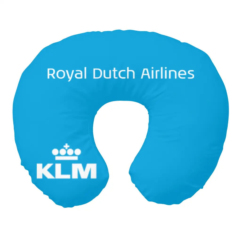 KLM Royal Dutch Airlines Designed Travel & Boppy Pillows