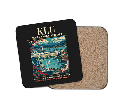 KLU - Poster - Coaster - Black