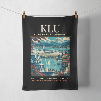 KLU - Poster - Towel - Black
