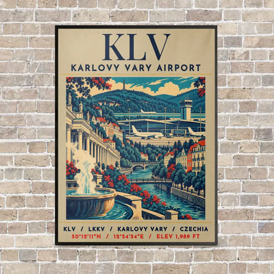 KLV - Poster - Canvas Framed - Beige
