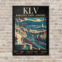 Thumbnail for KLV - Poster - Canvas Framed - Black