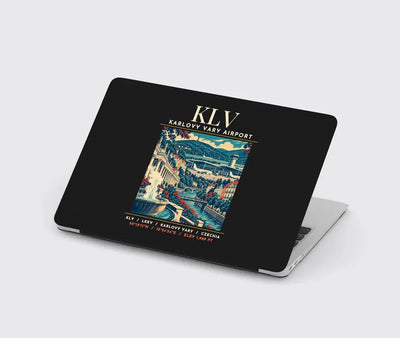 KLV - Poster - MacBook Case - Black