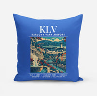 Thumbnail for KLV - Poster - Pillow - Blue
