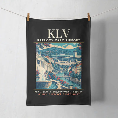 KLV - Poster - Towel - Black