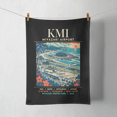 KMI - Poster - Towel - Black