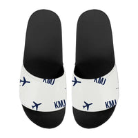 Thumbnail for Aso Kumamoto Airport (KMJ) Slippers & Flip Flops - Slippers - Sport - Pattern - White
