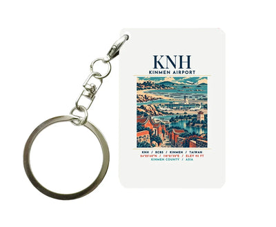 KNH - Poster - Key Chain - White