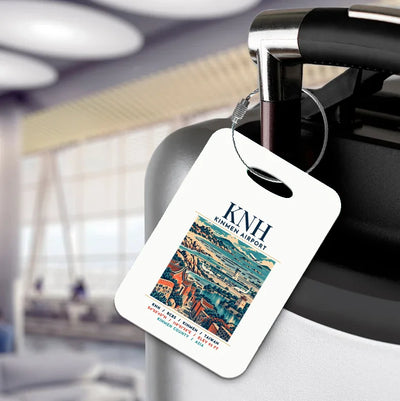 KNH - Poster - Luggage Tag - White