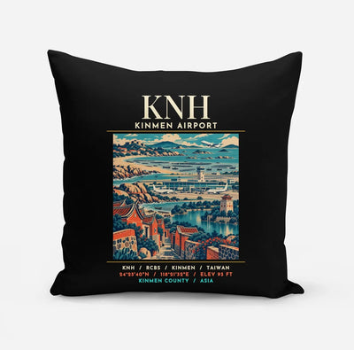 KNH - Poster - Pillow - Black