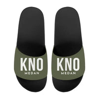 Thumbnail for Kualanamu International Airport Medan (KNO) Slippers & Flip Flops - Slippers - Sport - Code - Green Army