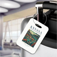 Thumbnail for KNYSNA - Poster - Luggage Tag - White