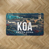 Thumbnail for Ellison Onizuka Kona International Airport at Keāhole Kailua-Kona (KOA) Carpets - Carpet Rectangle - Scene V2