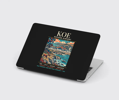 KOE - Poster - MacBook Case - Black