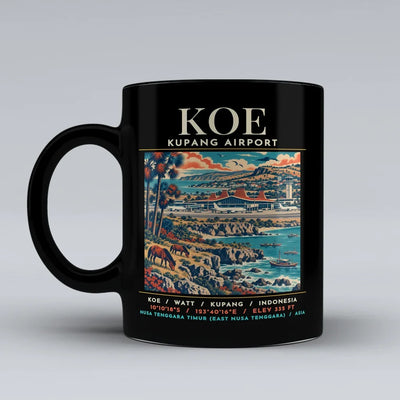 KOE - Poster - Mug - Black