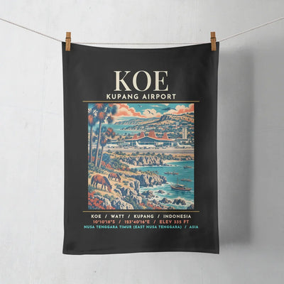 KOE - Poster - Towel - Black