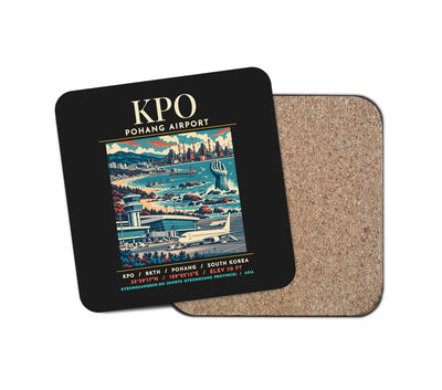 KPO - Poster - Coaster - Black
