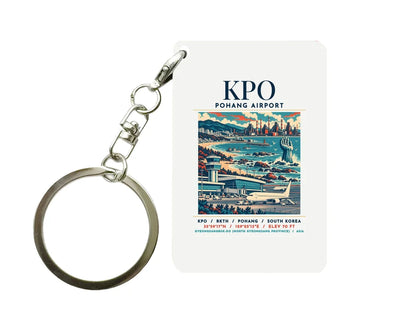 KPO - Poster - Key Chain - White